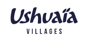 ushuaia village bleu logo